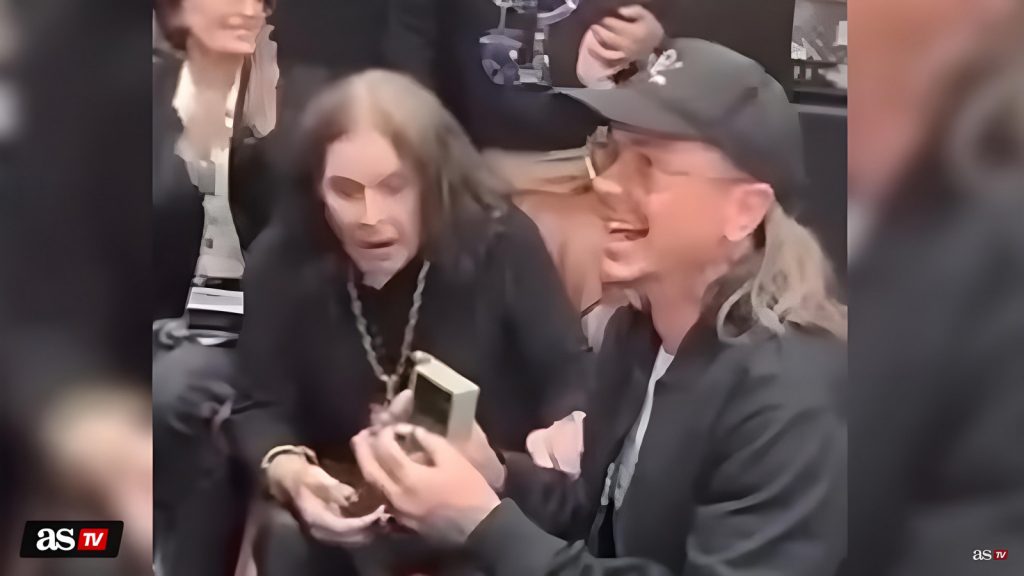 An screen shot of Ozzy Osbourne’s Final Video