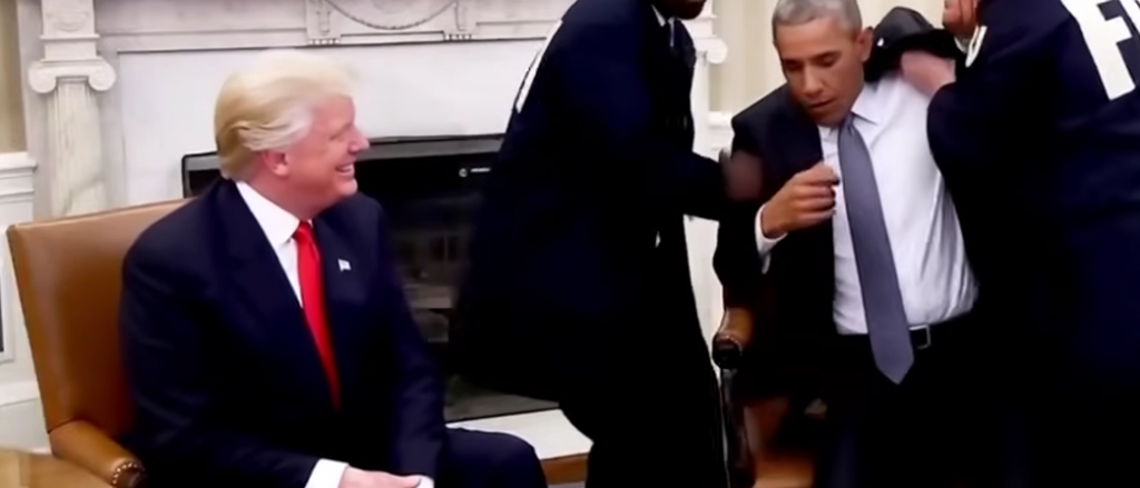 Trump AI Video Obama Arrest