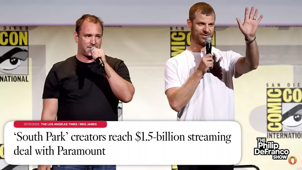 Controversial South Park Trump apology joke depicting Trump in bed with Satan sparks White House response.

