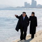 Kim Jong Un visiting North Korea's New Beach Resort with family