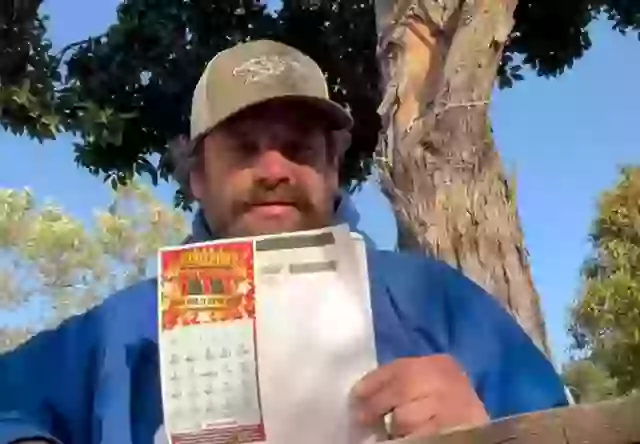 Homeless Man Wins Lottery