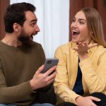 Couples Gossiping Happiness