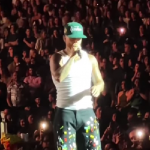 Maluma Calls Out Fan for Baby at Concert