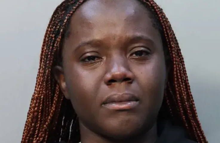 woman snatches boy airport