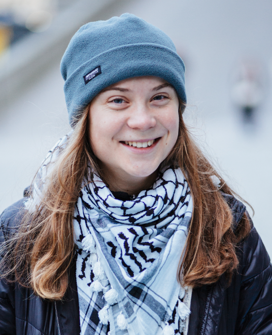 greta thunberg venice canal