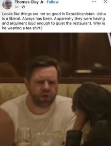 JD Vance Responds After Photo of Yelling at His Wife Goes Viral - The