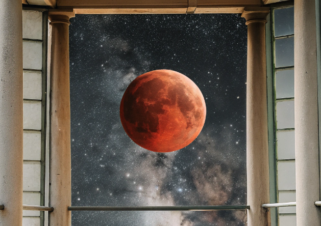 blood moon eclipse