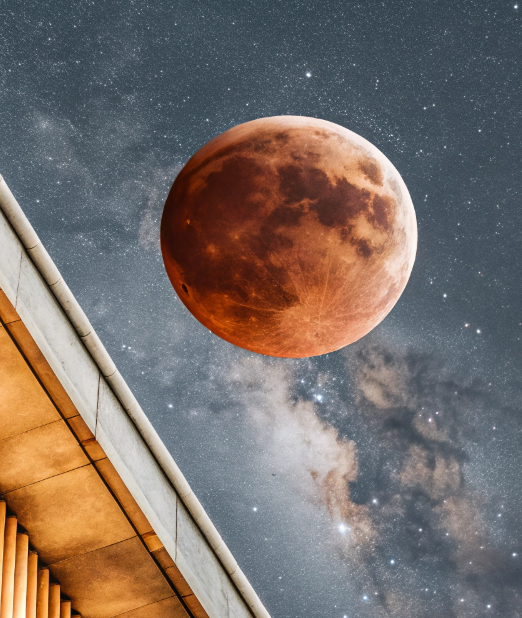 blood moon eclipse